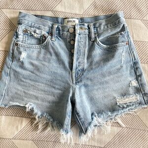 Agolde Parker Long Shorts Sz 25